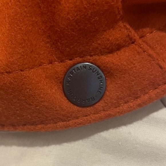 Barbour x Kaptain Sunshine Cruiser Jacket Clay/Orange Size 36 - Picture 13 of 16